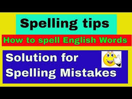 That's because typing entails repeatedly producing words on a keyboard while seeing and hearing them read aloud. Spelling Tips Avoid Spelling Mistakes Improve Your English Youtube Https Exploremoreandlearn C Learn English Grammar Improve Your English English Words