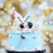 Check spelling or type a new query. Ins Angel Baby Happy Birthday Cake Topper Moon Birthday Cupcake Topper Supplies For Boys Girls Birthday Party Cake Decorations Buy At The Price Of 1 09 In Aliexpress Com Imall Com