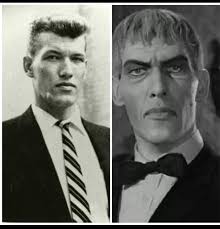 Eddie Powell. Stunt double for Christopher Lee. This picture is from the  Mummies Shroud 1967. He was 6ft 10 inches and was the alien in the first 2  Alien films. Was married