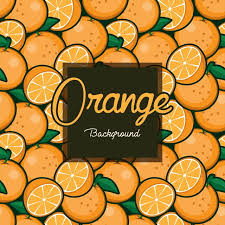 ورق جدران الفاكهة البرتقالية اللون كامل معزول صديقة للبيئة جمال صورة الخلفية للتحميل مجانا