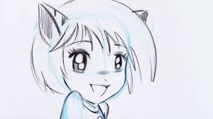 Make the circle any size you like depending on how big you want to make the character. How To Draw An Anime Chibi For Beginners Youtube