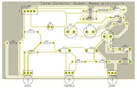 Audio tone control yiroshi using tl072 | electronic circuit diagram and layout. Super Bass Tone Control Circuit Electronic Circuit