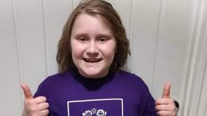 Schoolgirl's bike ride challenge in memory of baby James