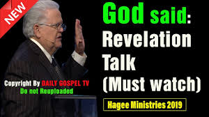 John Hagee 2019 God Said Revelation Talk Powerful Sermon