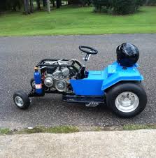 I suppose i could make a muffler or of some welded up pipe or rectanglaur tube. Bangshift Com Pro Street Lawn Mower