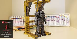 T 60 Power Armor 3d Printing Model Assembly 3d Printing T 60 Power Armor Prints