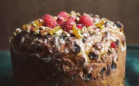 Panettone Milanese Sweet Bread Vegan Sweet Bread Pan Dulce Vegan Dessert Recipes
