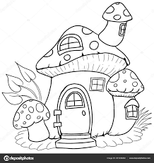 Source www.supercoloring.com there is no doubt that visual learning plays a key role bearing in mind it comes to children's learning and. Cool Mushroom House Drawing Novocom Top