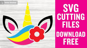 Download Unicorn Svg Free Cutting Files For Cricut Design Space Youtube