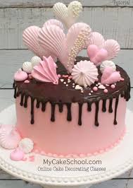 How To Make Meringues And Dark Chocolate Drizzles Member Cake Decorating Tutorial Byhow To Make Meringues And D Drip Cakes Chocolate Drip Cake Cake Decorating