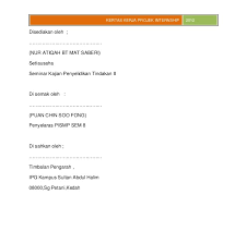 So please help us by uploading 1 new document or like us to download Contoh Kertas Kerja Internship Arasmi