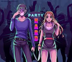 Party hard includes the dark castle dlc! Party Hard Game Fan Art By Delucat Partying Hard Hard Game Summer Party Outfit