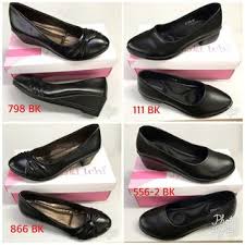 Maybe you would like to learn more about one of these? Linda Kasut Pvc Hitam Bertumit Pelajar Perempuan Office Pegawai 6664 Shopee Malaysia