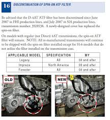 2004 subaru legacy transmission filter and oil change subaru outback forums 2004 subaru legacy transmission filter