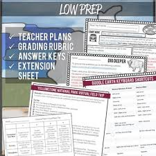 Parents understand that the best way to improve their child's academic performance is to practice key learning skills. Yellowstone National Park Virtual Field Trip Distance Learning