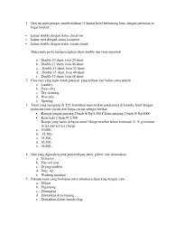Contoh soal notasi sigma kelas 11 zona ilmu 6. Soal Laoundry Pilihan Ganda Pdf