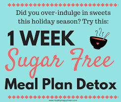 Sugar Free Diet Plan Sample Detox Meal Plan Healthy Happy Smart Sugar Free Diet Sugar Free Diet Plan Free Diet Plans