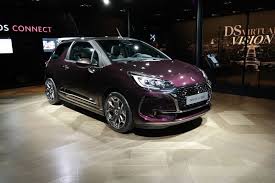 Ds 3 Cabrio Ds Automobiles Geneva Motor Show Tyre Size
