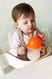 Teaching Baby To Use Cups Straw Cups Solid Starts
