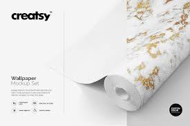 Wallpaper Mockup Set Creative Market Mockup Wallpaper