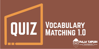 We did not find results for: Quiz Vocabulary Matching 1 0 Paja Tapuih