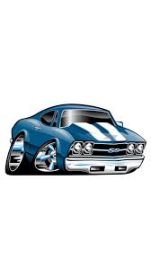 Pin By Eric Martin On Car Cartoon Car Drawings Classic Car Decal Cartoon Car Drawing