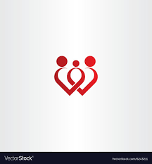 Mother Father And Child Happy Family Icon Logo Vector Image On Vectorstock Family Logo Kids Logo Brand Logo Design Health