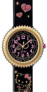 Flik Flak Zffl006 Hello Kitty Kitty Bracelet Watch