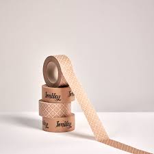 Need Custom Kraft Tape Personalised White Or Brown Paper Packing Tape Bar Soap Molds Kraft Packaging Design Tape
