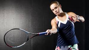 Australian professional tennis player and former cricketer. Ashleigh Barty Tennis 2017 Brisbane International Australian Open Fox Sports