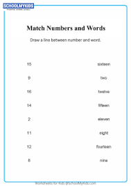 math number names 1 to 50 worksheets for kids free printable math worksheets schoolmykids com