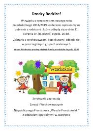 Home gckib ogłoszenia piątek na wesoło! Serdecznie Zapraszamy Na Zebrania Z Rodzicami W Piatek 31 Sierpnia 2018 R O Godz 16 30 Wesole Przedszkolaki