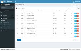 Untuk tampilannya bisa sahabat lihat pada gambar dibawah ini : Aplikasi Web Inventory Barang Multi Gudang Php Dan Mysql
