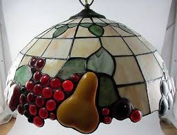tiffany style stained glass hanging