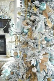Many people in ireland still. Light Blue And Champagne Christmas Tree Turquoise Christmas Tree Blue Christmas Decor Turquoise Christmas