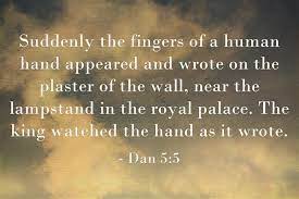 Beware of dogs, beware of evil workers, beware of the concision. The Writing On The Wall Bible Verse Meaning And Study Jack Wellman