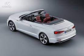 Static Photo Colour Glacier White Audi Convertible Audi S5 Audi A5