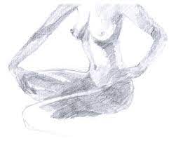 Mujer Desnuda, Dibujo A Mano Técnica Original, Lápiz Fotos, Retratos,  Imágenes Y Fotografía De Archivo Libres De Derecho. Image 14593168.