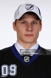 Richard Panik poses for a portrait after being drafted by the Tampa... News  Photo