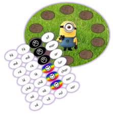 Le Jardin Des Monstres Jeu De Lecture De Syllabes Teaching French Letter Sounds Teaching Inspiration