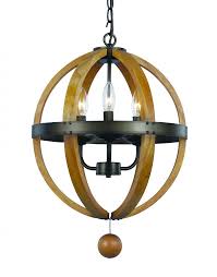 3lt Pendant Round Wine Barrel 70600 Lbu Lighting