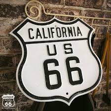 ルート66 route66 カリフォルニア ヴィンテージ看板 エンボス ロードサイン usa i 036 035 antique style アンスタ アメリカ買付けのヴィンテージ アンティークのおみせ powered by base アンスタ ルート66 キャンドル 手作り