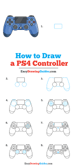 How To Draw A Ps4 Controller Really Easy Drawing Tutorial Drawing Tutorial Easy Easy Drawings Drawing Tutorial