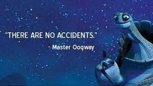 Many people went with their kids so they may have missed some of the deeper philosophy in the movie. There Are No Accidents Master Oogway Picture Quotes Kung Fu Panda Quotes