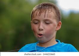 Boys Fighting Near Beach During Fight Stock Photo 702095518