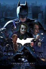 The Dark Knight By Ruizburgos On Deviantart The Dark Knight Poster Batman Poster Joker Dark Knight
