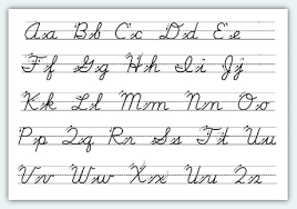 The term italic as it relates to handwriting is not to be confused with italic typed letters. Learn How To Write In Cursive A Research Guide For Students