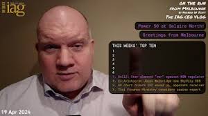 On the Run by Andrew W Scott, the IAG CEO Vlog