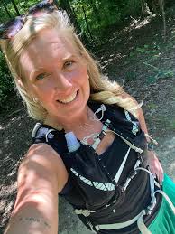 Afternoon running/hiking for me- what a beautiful day!