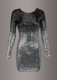 Shop Black Ombre Sequin Long Sleeve Rock Chic Dress Pretty Attitude Pretty Attitude With Images Dresses Sequin Cocktail Dress Bodycon Cocktail Dress